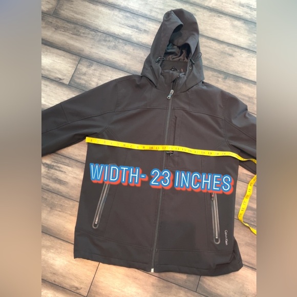 Calvin Klein Black Spring Jacket Size Medium - Picture 9 of 10